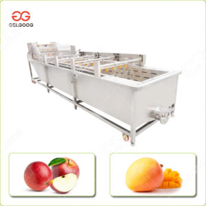Prix de Machine de Nettoyage de Lavage des Fruits Frais Pomme Mangue
