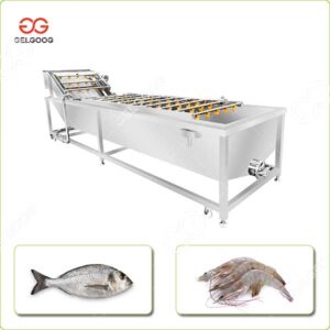 Machine à Laver pour Nettoyer les Fruits de Mer Poissons et Crevettes
