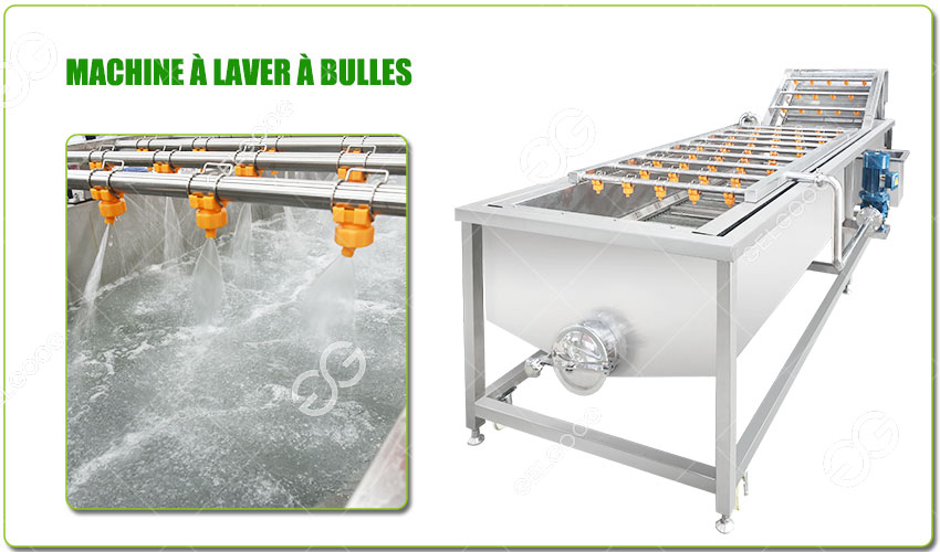 machine à laver à bulles