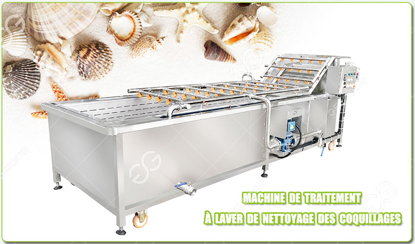 Description de la Machine de Nettoyage des Coquillages