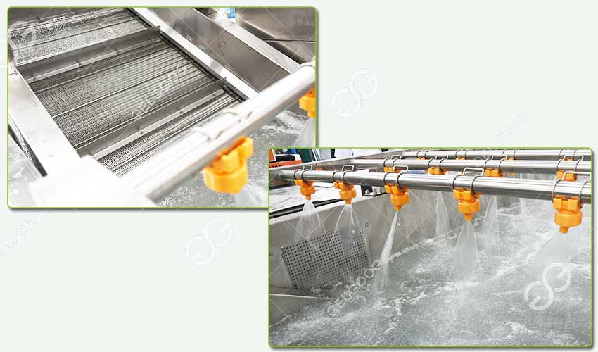 Caractéristiques de la Linge de Machine à Laver les Myrtilles
